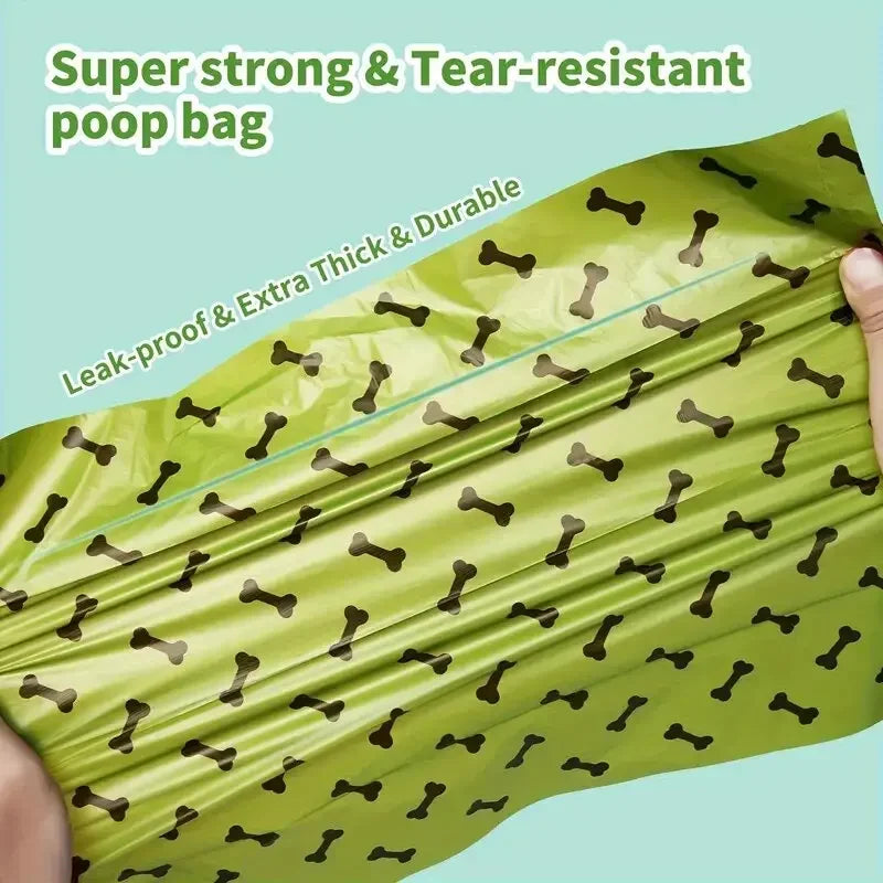 Thick Dog Poop Bags, Leak Proof Pet Waste Bag For Dog Outdoor Walking